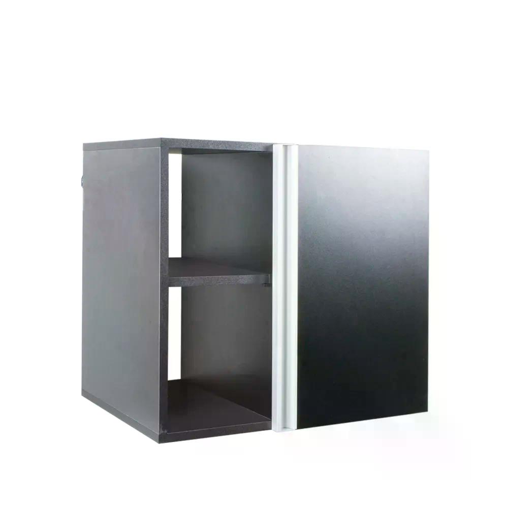 Conjunto Gabinete para Banheiro Preto 55cm sem Cuba Harpia