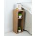 Kit 2 Mesa de Cabeceira Freijó Cama Solteiro Quarto Sala 20cm