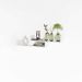 Kit 2 Prateleiras Nichos em U 60x15cm MDF Branco com Suporte Flutuante Invisível