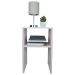 Mesa de Cabeceira Cama Solteiro Quarto Sala 35cm Branco