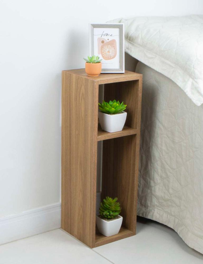 Mesa de Cabeceira Freijó Cama Solteiro Quarto Sala 20cm