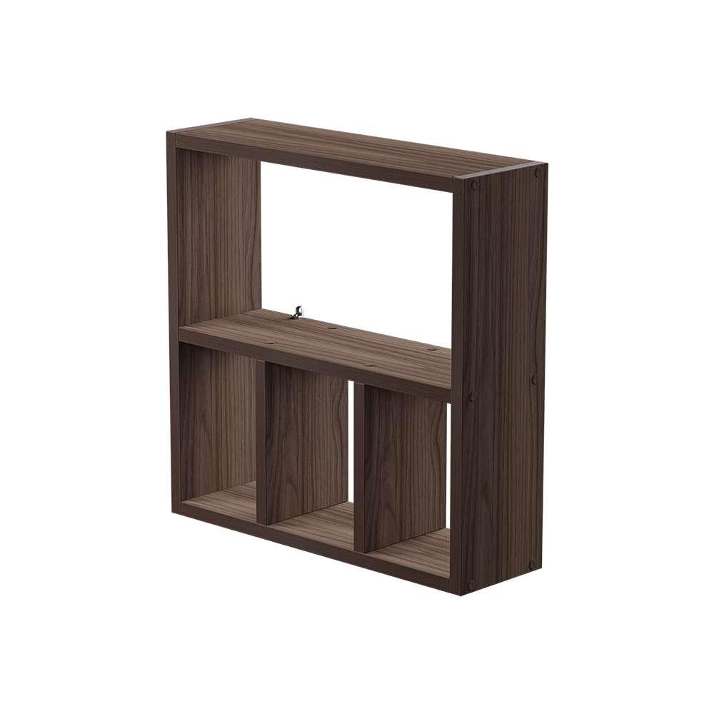 Nicho Decorativo Organizador para Banheiro Nogal 40cm Nancy