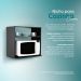 Nicho Organizador Suporte para Microondas Forno Elétrico 60cm Preto