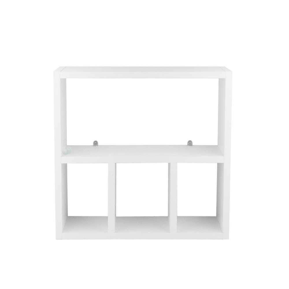 Nicho Porta Papel Organizador para Banheiro Branco 40cm