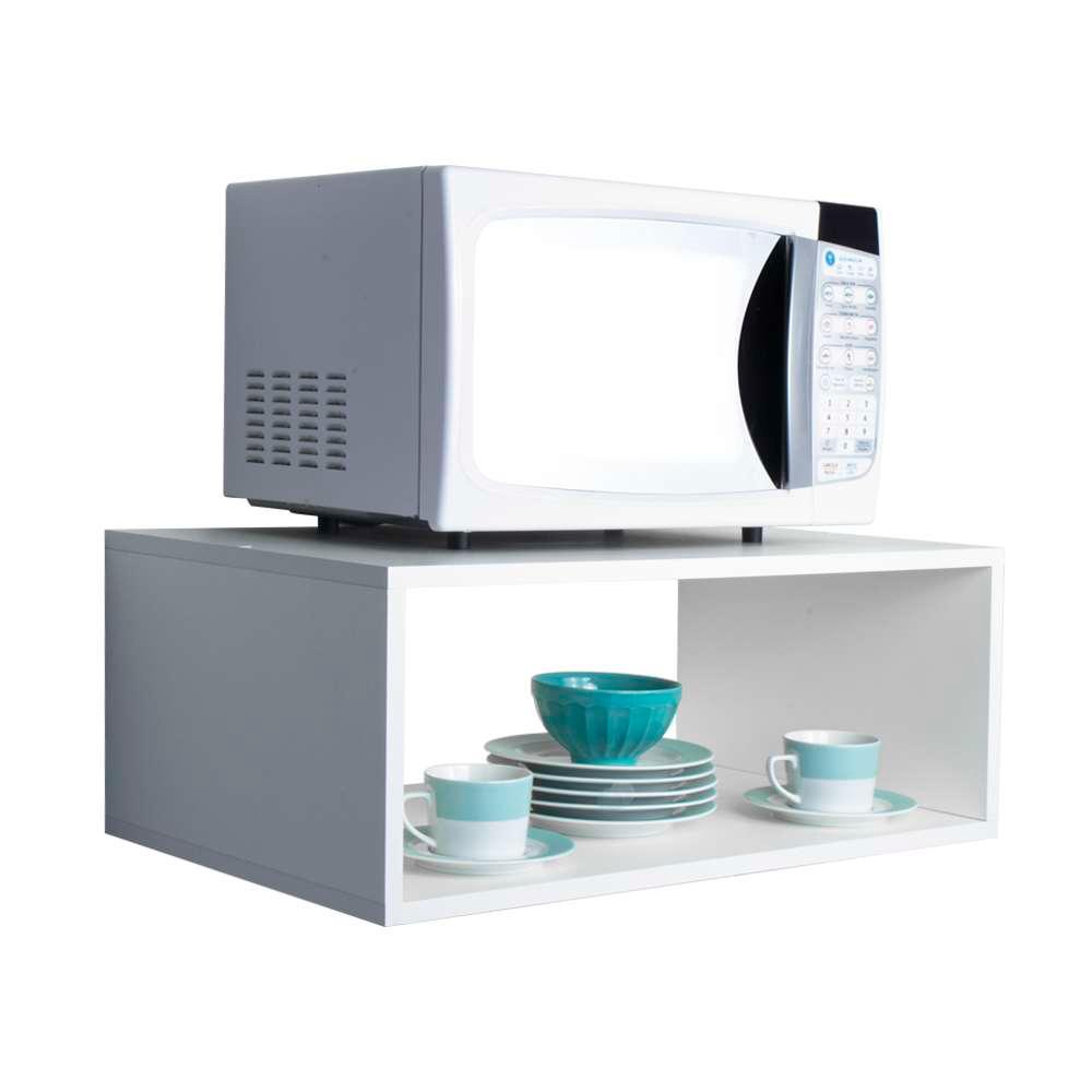 Nicho para Micro-ondas Forno Elétrico Cozinha Branco 60cm