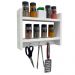 Porta Temperos para Cozinha com Suporte Pano Prato Branco