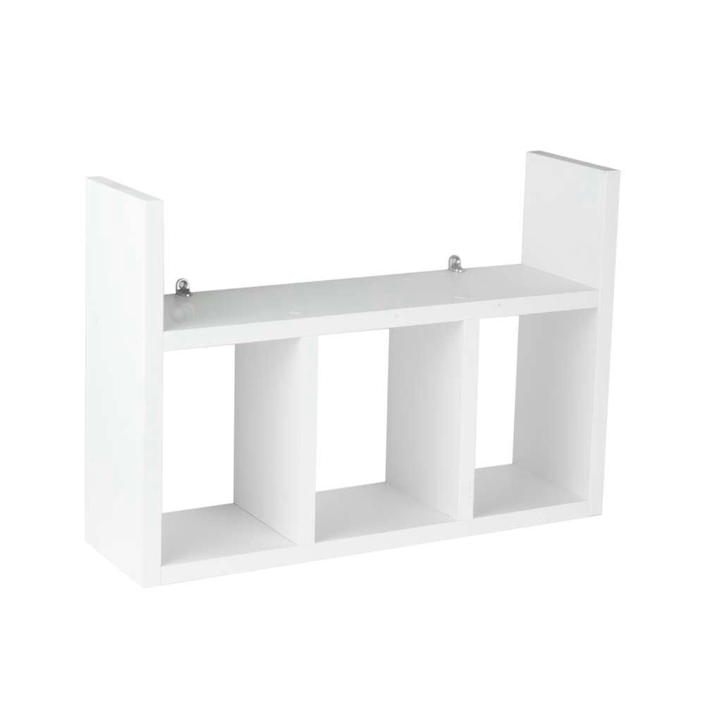 Prateleira Decorativa Porta Papel para Banheiro 40cm Djon