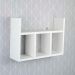 Prateleira Porta Papel Organizador para Banheiro Branco 40cm
