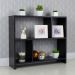 Rack para TV Nicho Aparador Madeira para Sala Quarto - Preto