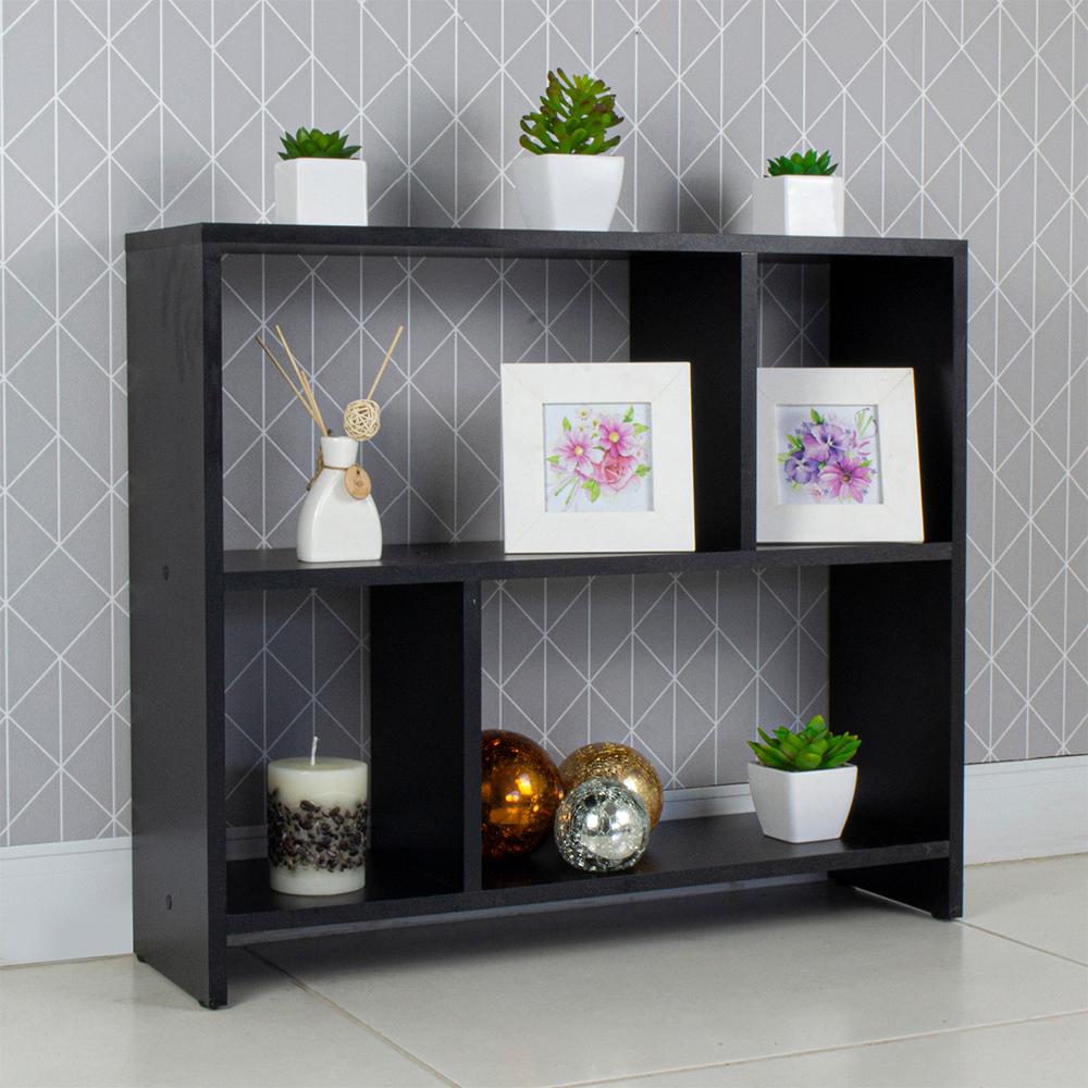 Rack para TV Nicho Aparador Madeira para Sala Quarto - Preto