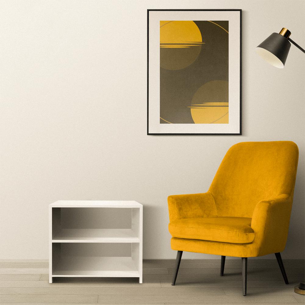Sapateira Pequena para Quarto Sala 50 x 40 x 25cm - Branco