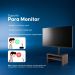 Suporte para Monitor Base de Mesa Nogal Madeira