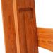 Conjunto Dobrável de Parede Para Churrasco 2,2m 2 Bancos Madeira Maciça Angelim