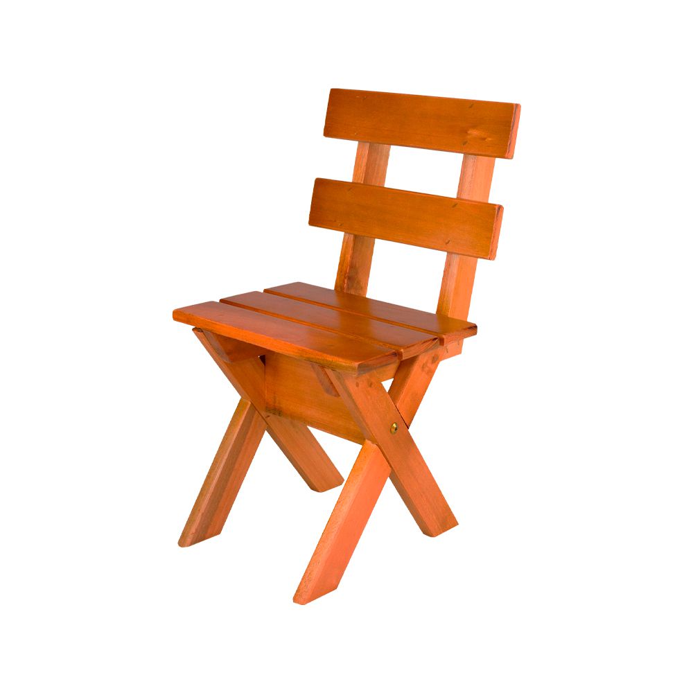 Conjunto Mesa 1m e 4 Cadeiras Madeira Maciça Eucalipto
