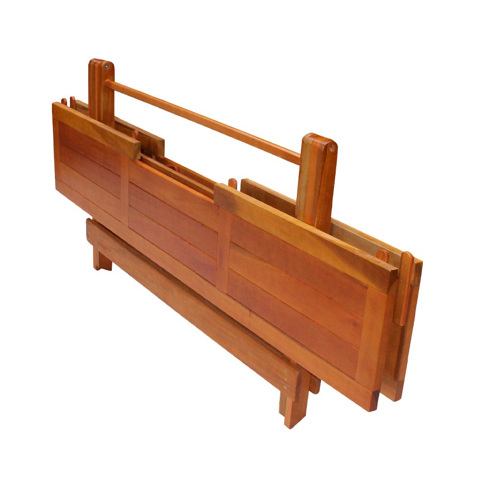 Conjunto Mesa 2m e 8 Cadeiras Madeira Maciça Eucalipto Gelare