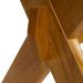 Conjunto Mesa 3m e 12 Cadeiras Madeira Maciça Angelim Modelo Querencia