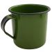 Caneca Esmaltada Xícara de Café Chá 400ml Caneca Agata Caneca Verde