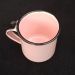 Caneca Xícara de 70ml Chá Café Esmaltadas Agata Cozinha