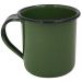 Caneca Xícara de 70ml Chá Café Esmaltadas Cozinha Verde Botâ
