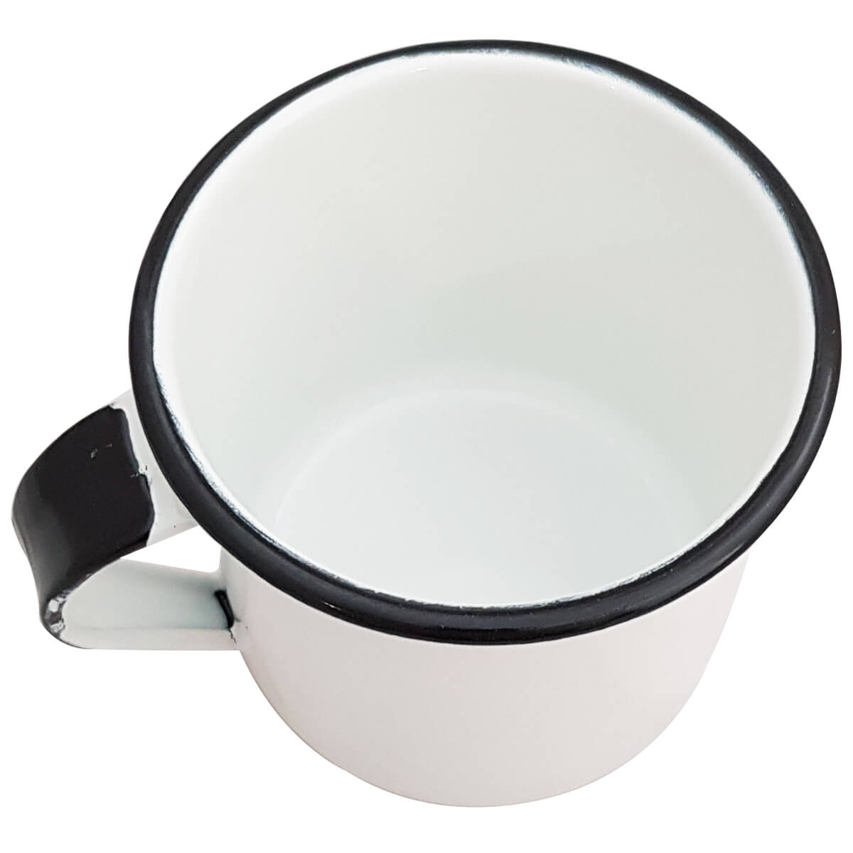 Jogo 6 Xícaras Café Caneca Esmaltada 400ml Caneca de Agata