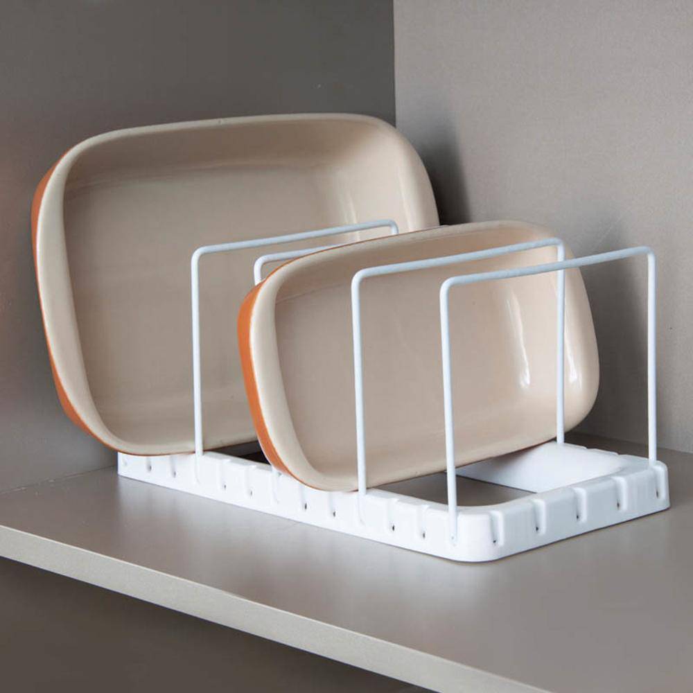 Organizador De Armário Para Formas  Organizador De Formas - Branco