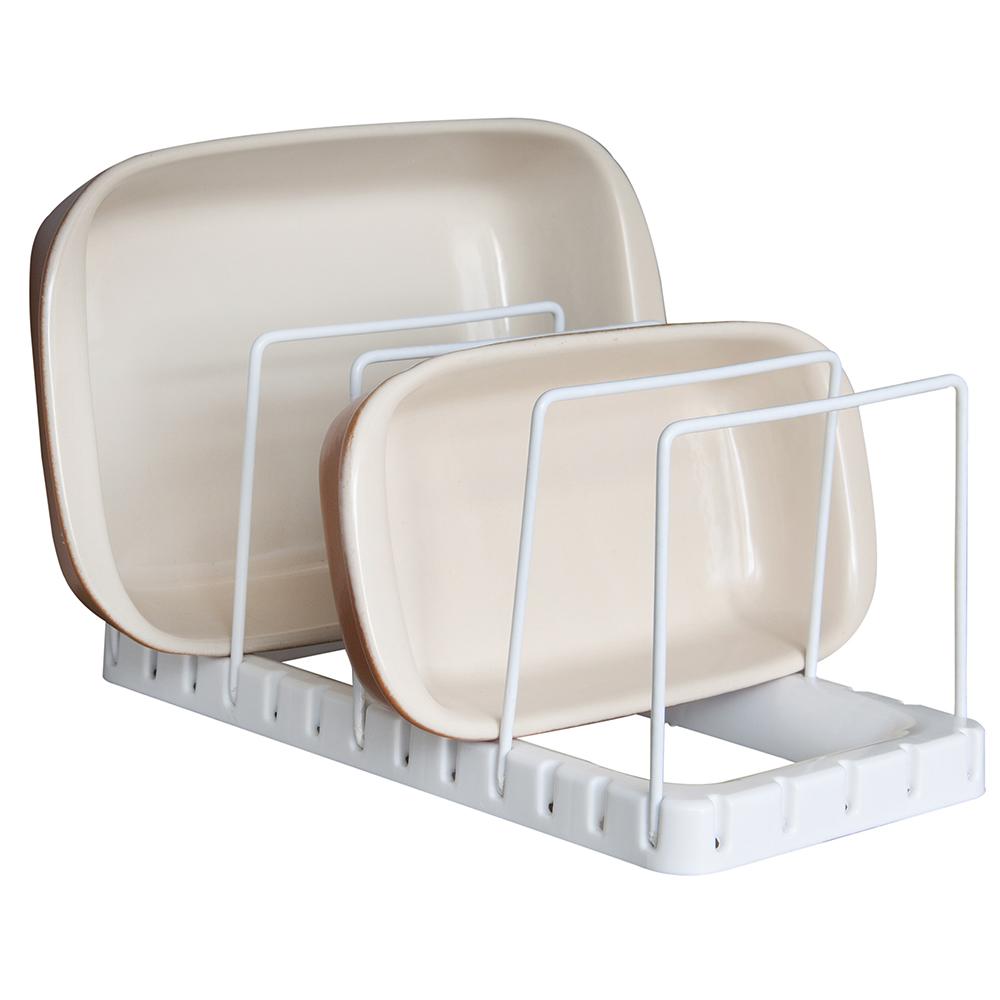 Organizador De Armário Para Formas  Organizador De Formas - Branco