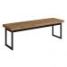 Banco Oxford 104x35cm - Madeira