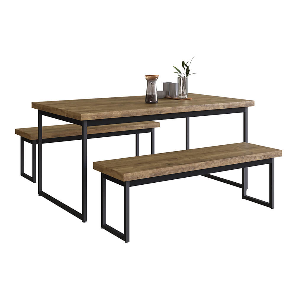 Banco Oxford 104x35cm - Madeira