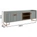 Rack Trendy 160cm - Verde