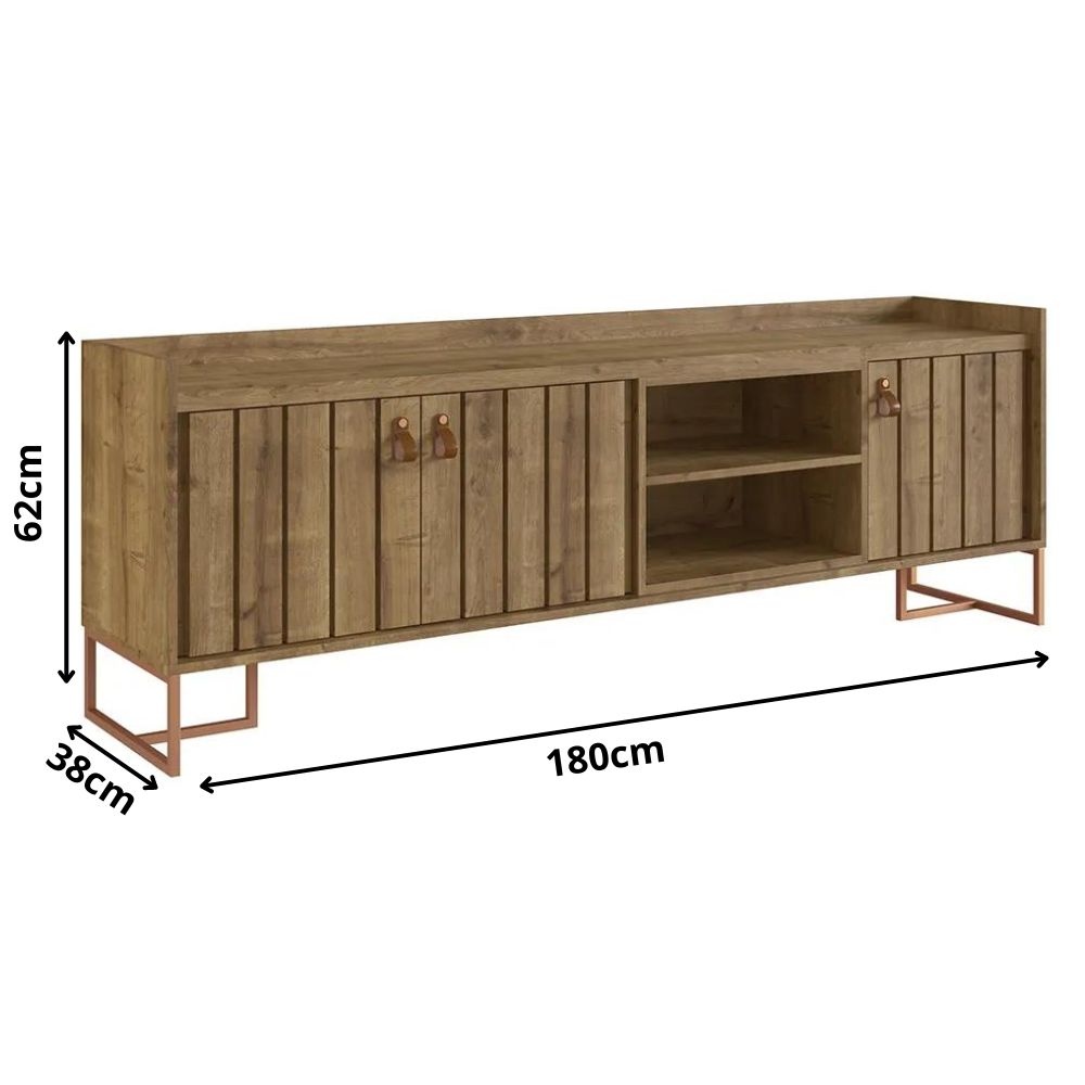 Rack Trendy 180cm - Marrom