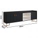 Rack Trendy 180cm - Preto