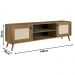 Rack Viena 160cm - Madeira