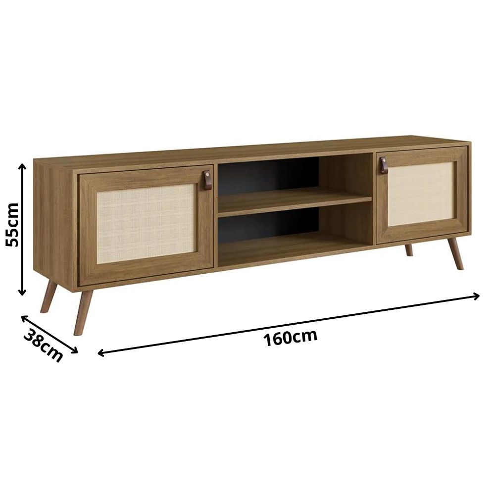 Rack Viena 160cm - Madeira