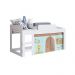 Cama Infantil com Protetor e Cortina 90 Alegria Meu Fofinho Branco