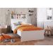 Cama Infanto Juvenil com Estante e Protetores 90 House Branco