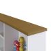 Cama Infanto Juvenil com Estante e Protetores 90 House Branco
