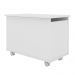 Conjunto com Cama 80 Playground com escorregador e Baú Meu Fofinho branco