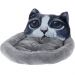 Cama Pet Digital Print Cachorros e Gatos 50x40cm Cinza Escuro