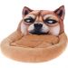 Cama Pet Digital Print Cachorros e Gatos 50x40cm Marrom