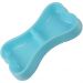 Comedouro Osso Duplo 24x13x3,5cm 150ml Azul