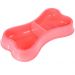Comedouro Osso Duplo 24x13x3,5cm 150ml Rosa