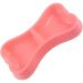 Comedouro Osso Duplo 24x13x3,5cm 150ml Rosa