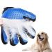 Luva Escova Tira Pelos Pet para Cachorros 28x18cm