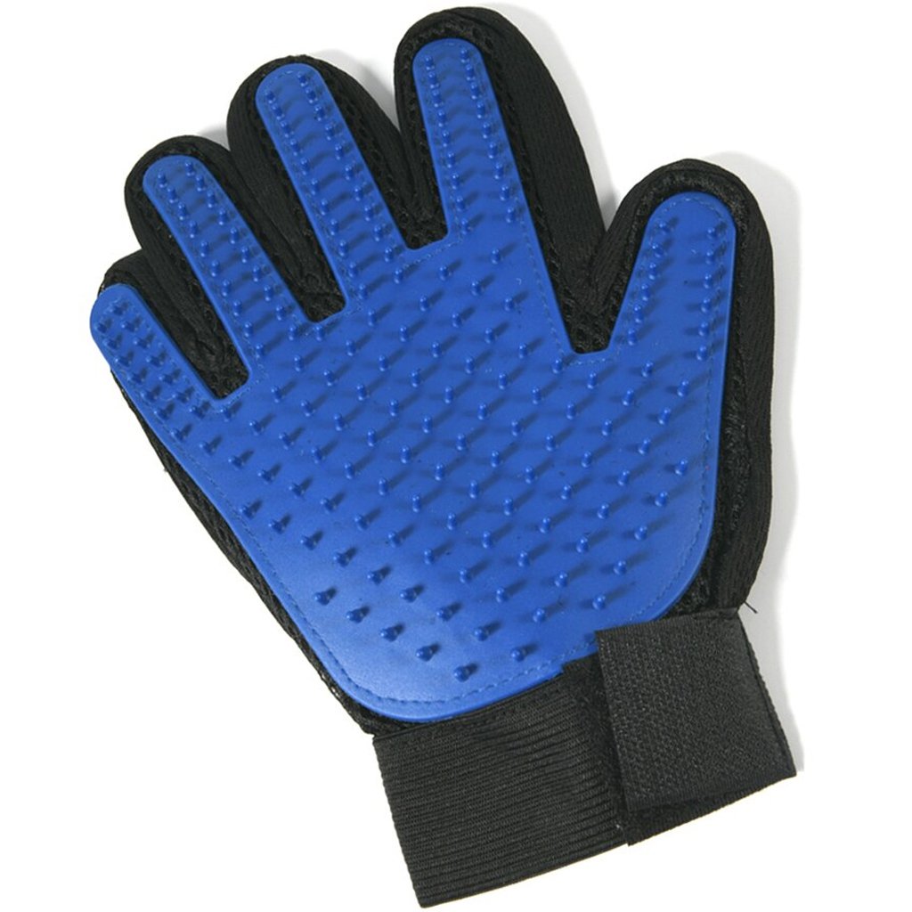 Luva Escova Tira Pelos Pet para Cachorros 28x18cm