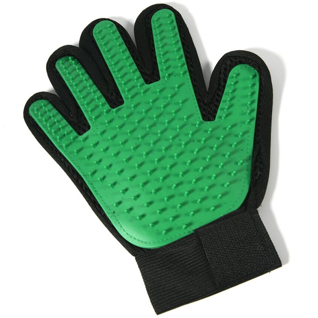 Luva Escova Tira Pelos Pet para Cachorros 28x18cm