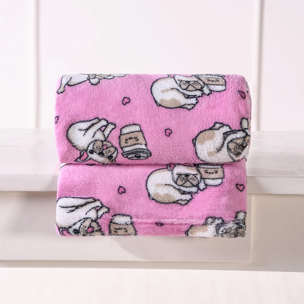Manta Cobertor Pet Microfibra Plush 120x150 Meu Pet