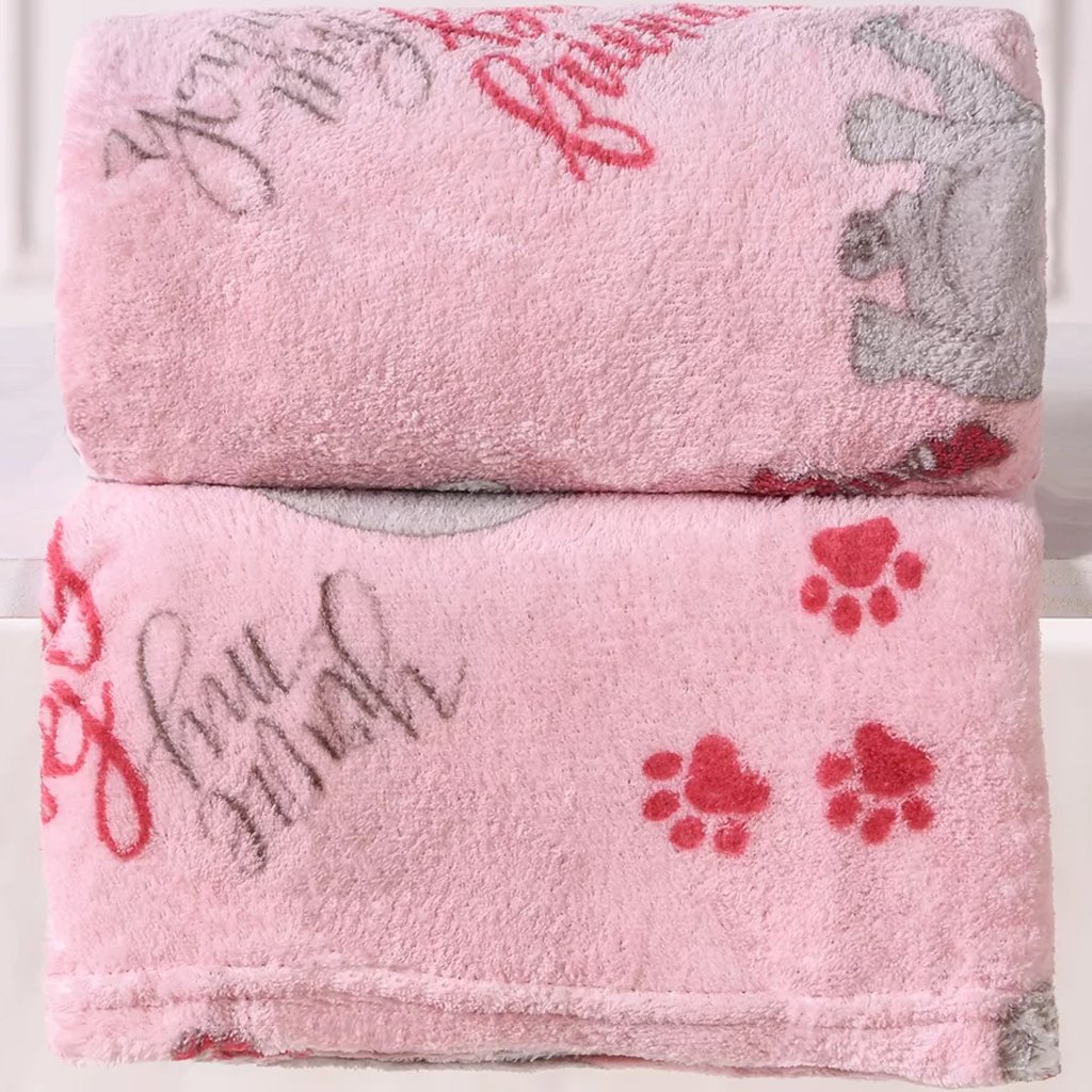 Manta Cobertor Pet Microfibra Plush 120x150 Meu Pet
