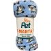 Manta Pet Microfibra 100% Poliéster 70x100cm Dog
