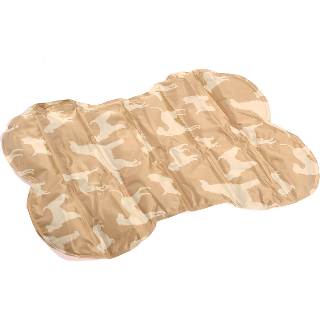 Tapete Gelado Ossinho Premium Pet Cães e Gatos Tamanho M 45x60cm