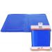 Tapete Gelado Pet Cães e Gatos Tamanho GG 50x90cm Azul